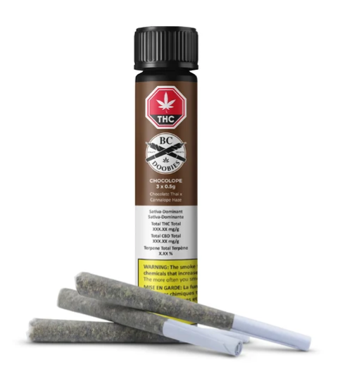 BC Doobies - Chocolope Pre-Rolls (3pk)