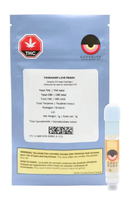 Good Buds - Timewarp Live Resin Cartridge - Good Buds : Timewarp Live Resin Cartridge (1g)