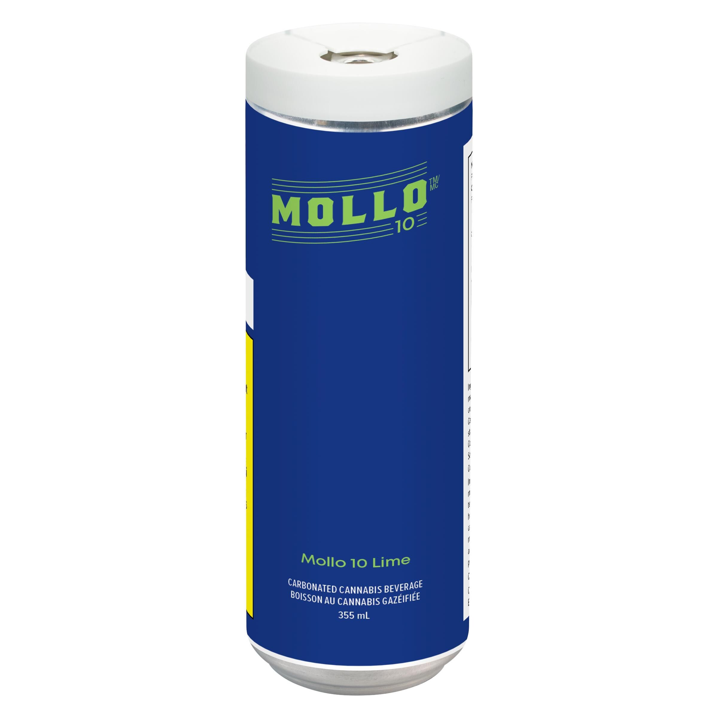 Mollo 10 : Mollo 10 Lime 1:1 (10mgTHC:10mgCBG)