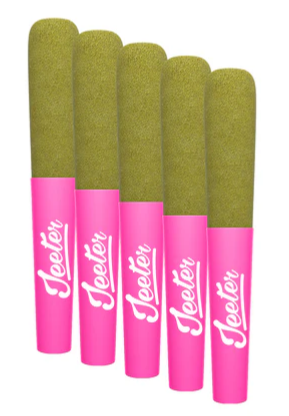 Jeeter : Baby Jeeter Bubba G Infused Pre-Rolls (5pk)