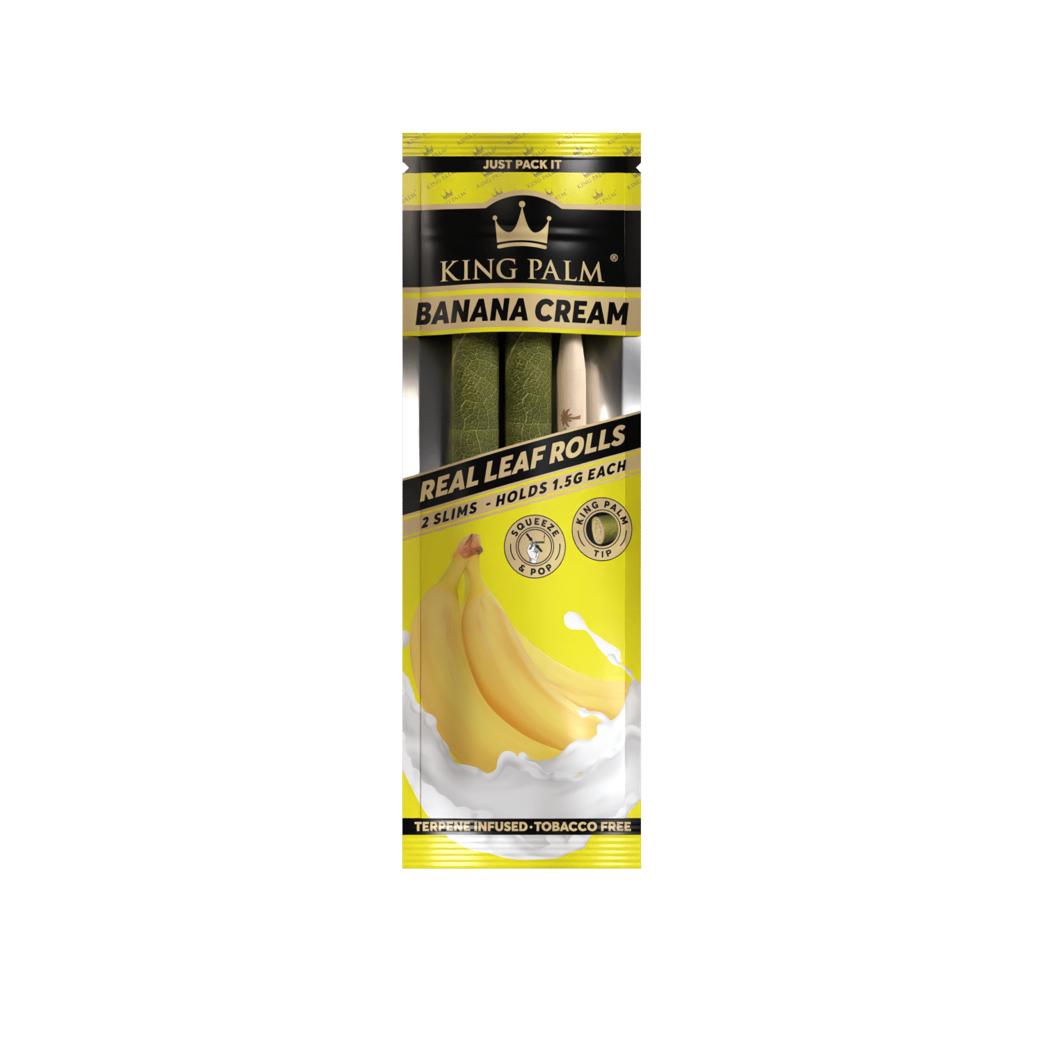 KING PALM - BANANA CREAM SLIM (2pk)