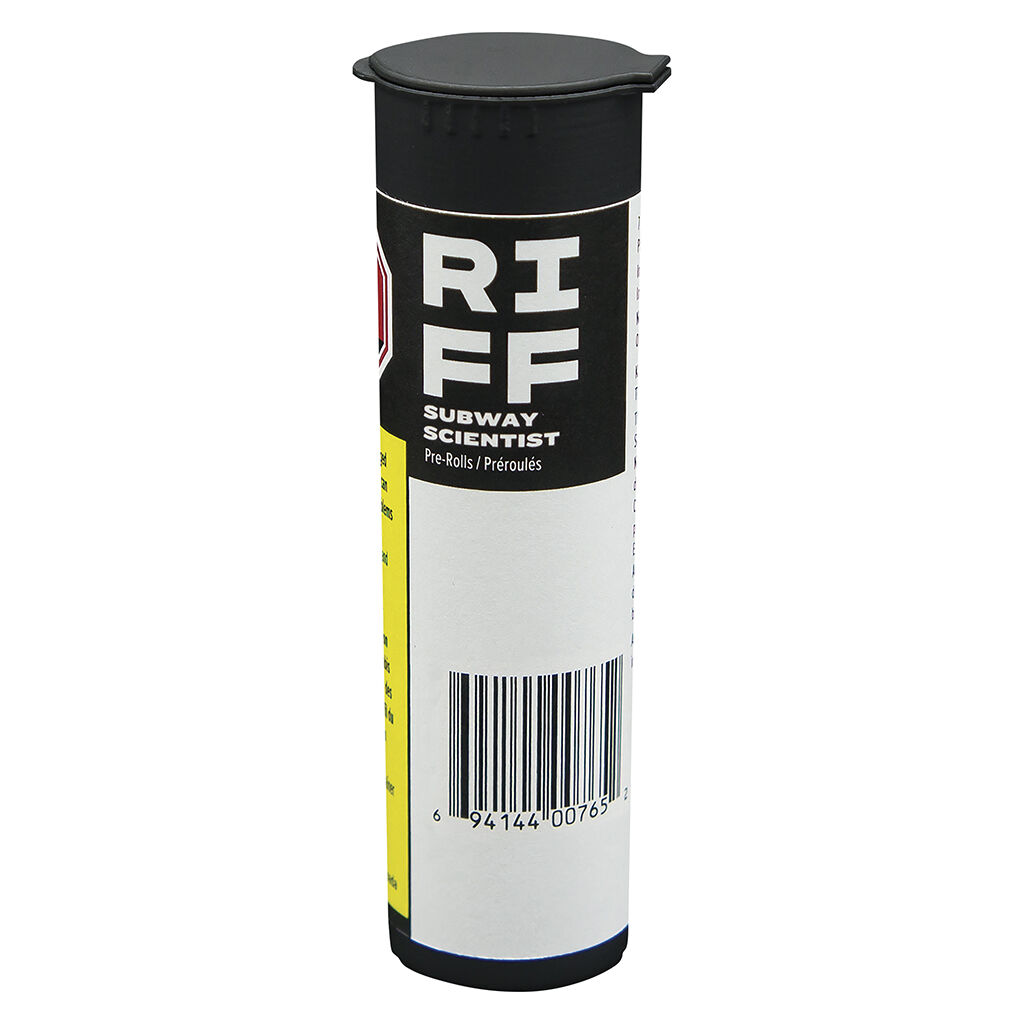 Riff : SUBWAY SCIENTIST PRE-ROLL - SUBWAY SCIENTIST PRE-ROLL (1g)