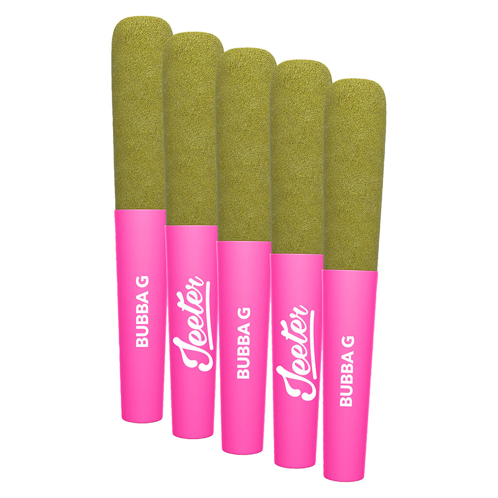 Jeeter : Baby Jeeter Infused Bubba G Pre-Rolls (5x0.5g)