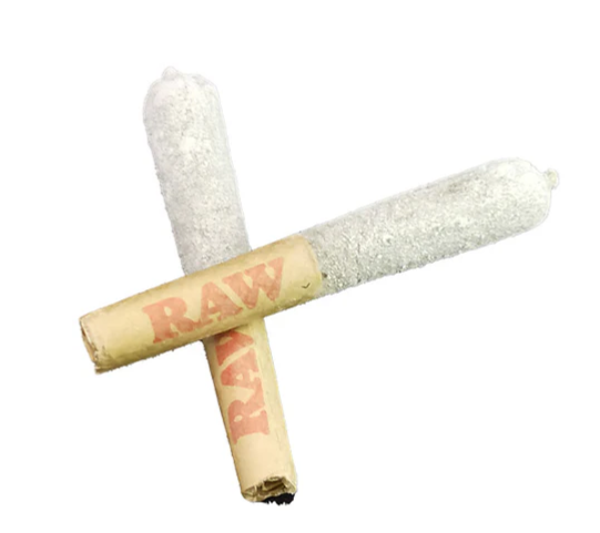 Dab Bods : Strawberry Snowstorm Diamond Resin Inf Pre-Rolls (2x0.75g)