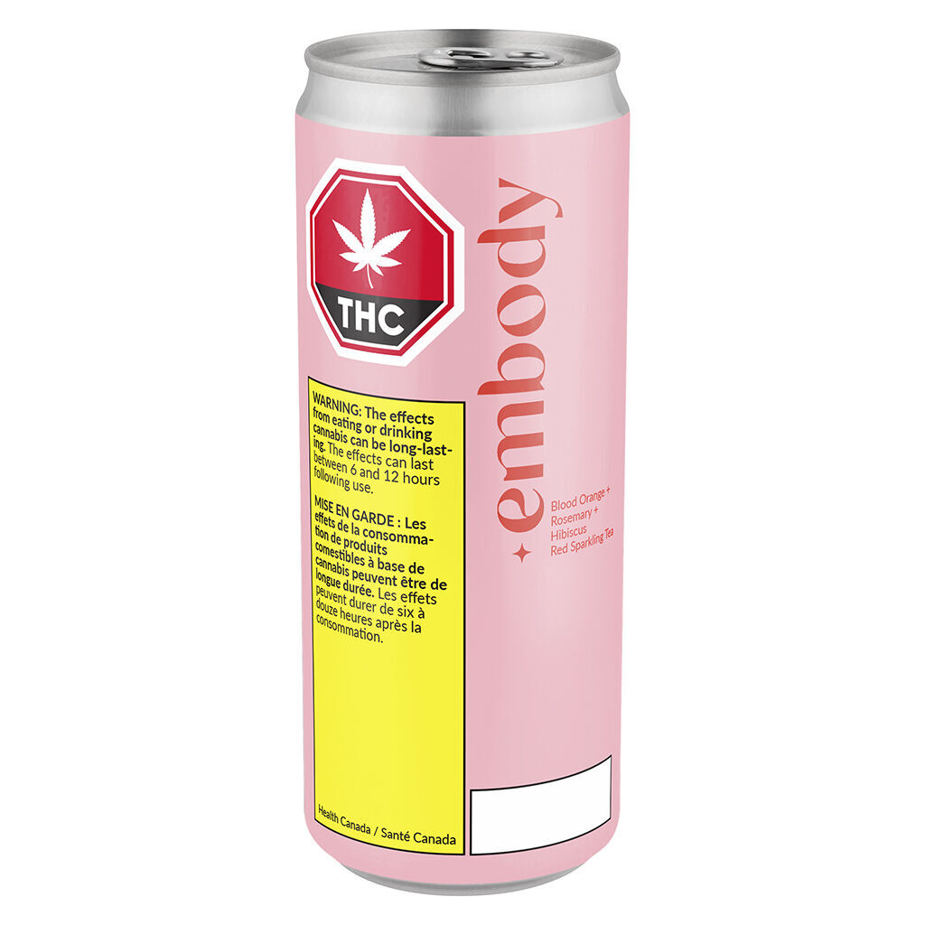 Embody - Blood Orange + Rosemary Sparkling Tea - Hybrid 355Ml