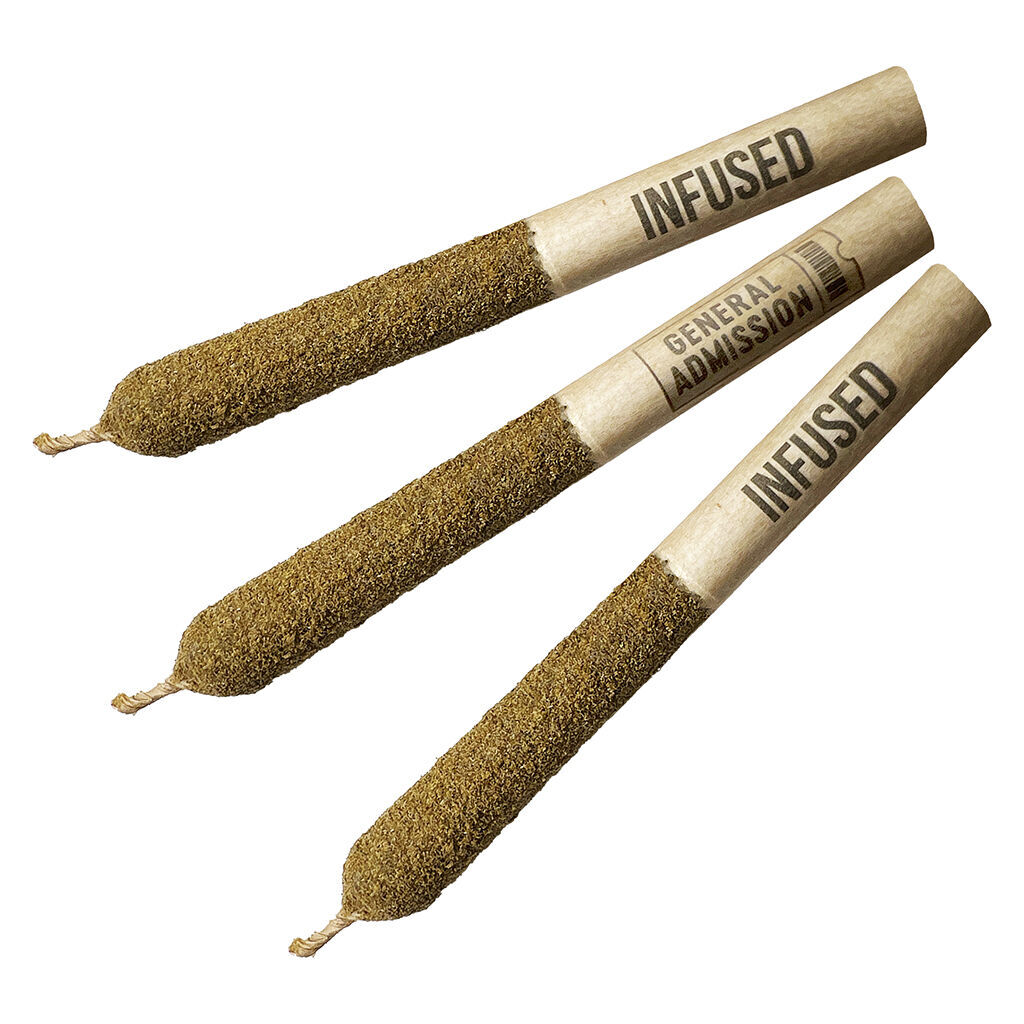 General Admission : Huckleberry Distillate Infused Pre-Roll (3x0.5g)