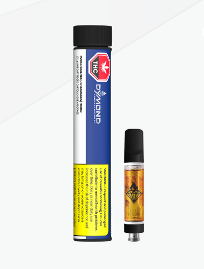 Dymond : Mango Beach Liquid Diamond Vape Cartridge (1g)