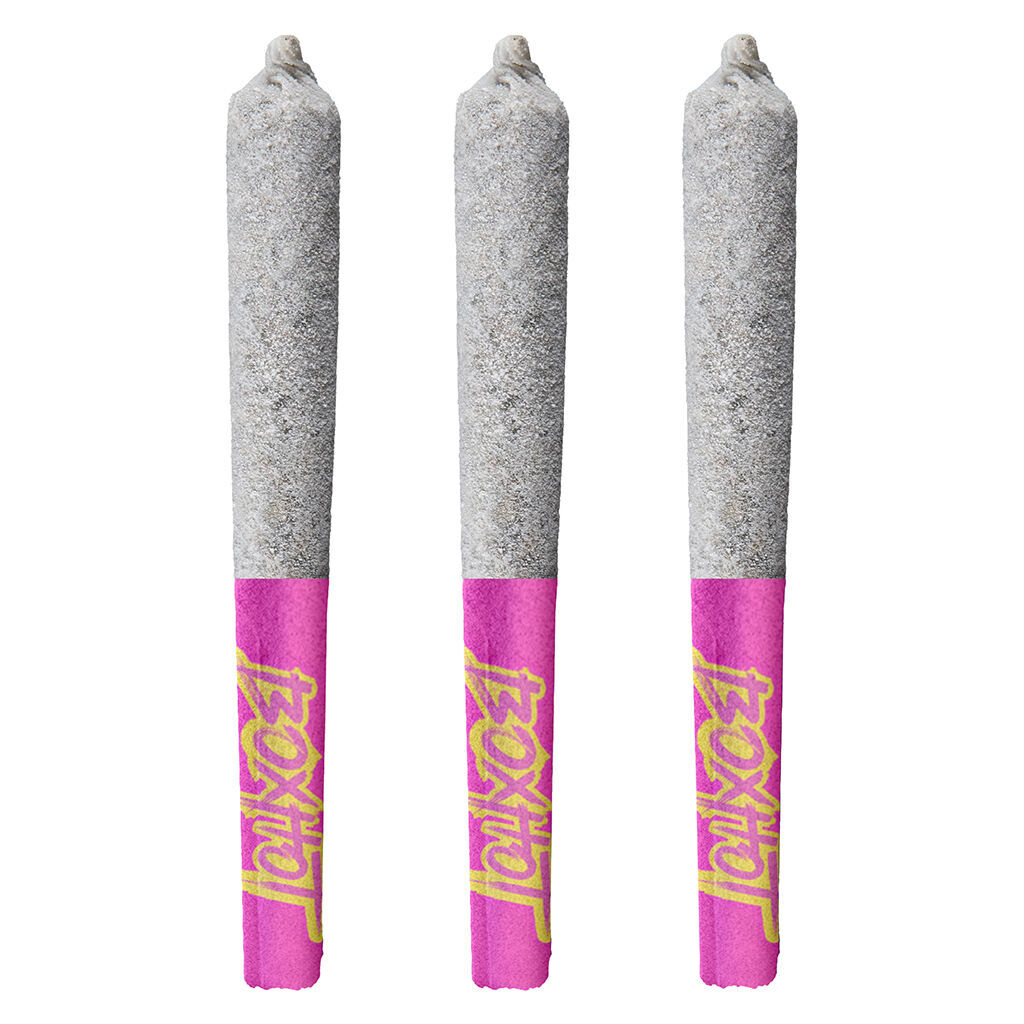 Boxhot Diamond Doobies : Ruby Rush Deluxe 60% Infused Pre-Rolls (3pk)