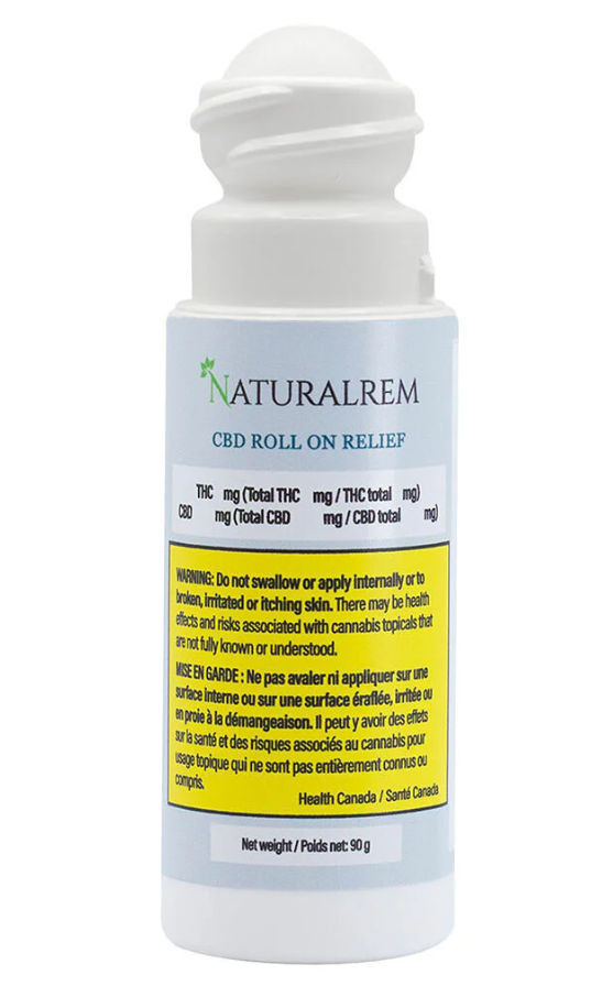 Naturalrem : Cbd Roll On Relief (90ml)