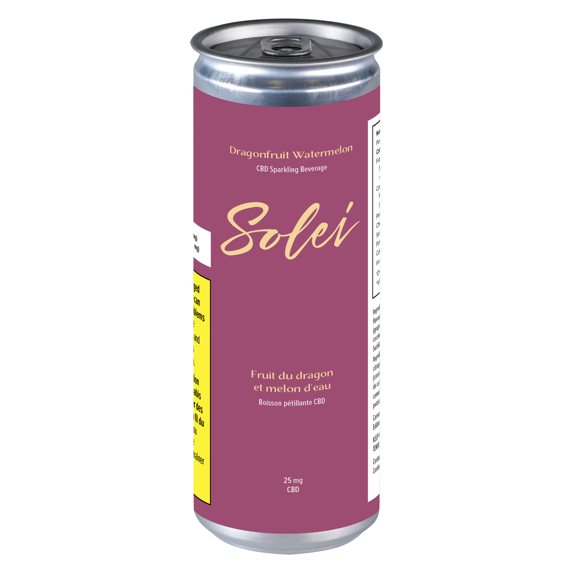 Solei : Dragonfruit Watermelon CBD