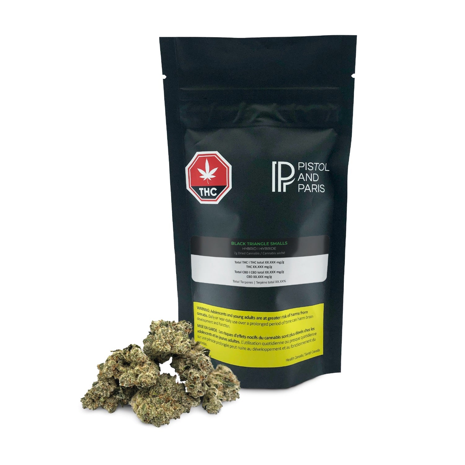 Pistol And Paris - Black Triangle Small -  Hybrid 7G