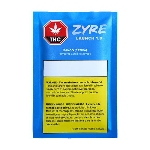 Zyre : Launch 1.0 : Mango Cured Resin Blend Cart - Zyre : Launch 1.0 Mango Cured Resin Blend Cart (1g)