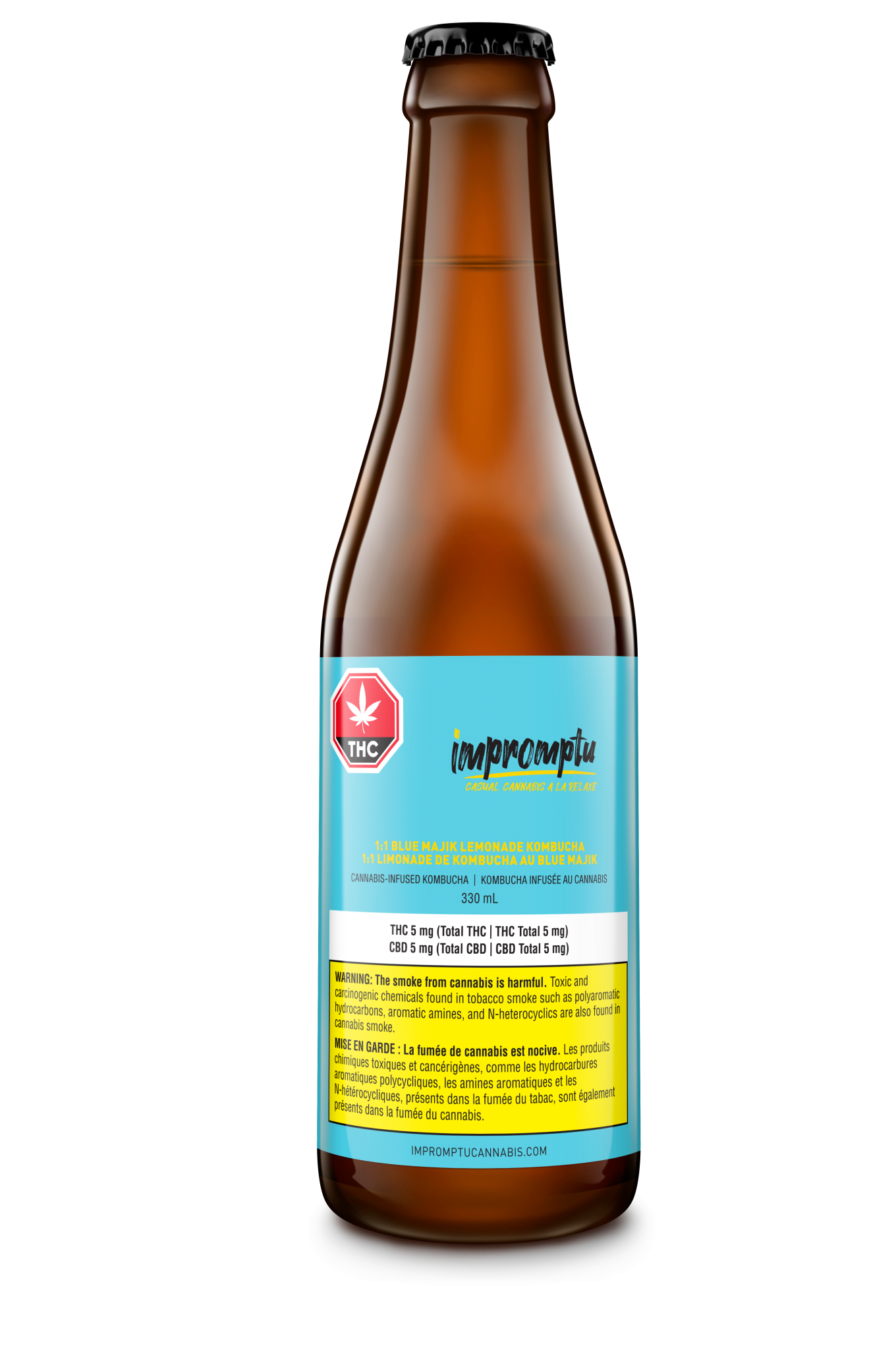 Impromptu : BLUE MAJIK 1:1 LEMONADE KOMBUCHA - BLUE MAJIK 1:1 LEMONADE KOMBUCHA