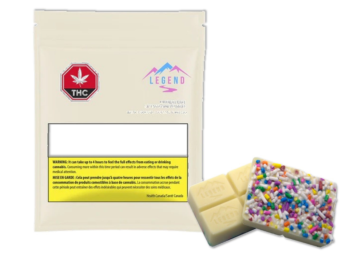 LEGEND : BIRTHDAY CAKE WHITE CHOCOLATE - BIRTHDAY CAKE WHITE CHOCOLATE (1x10mg)