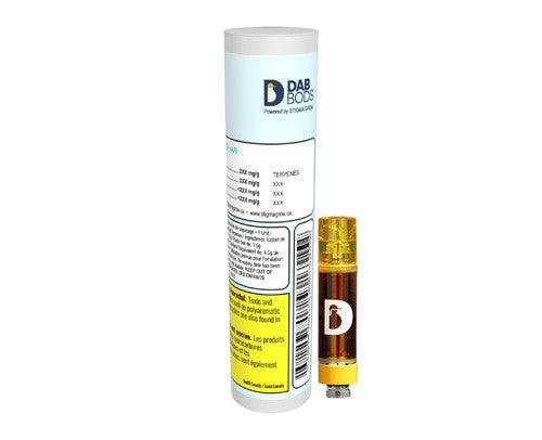 Dab Bods : White Gushers Fse Shatter Vape Cartridge (1g)