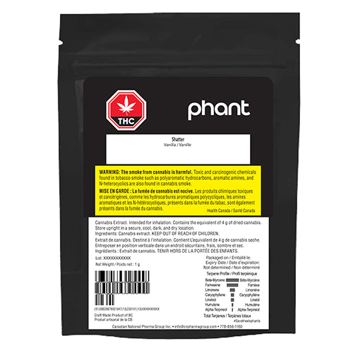 Phant : Vanilla Shatter (1g)