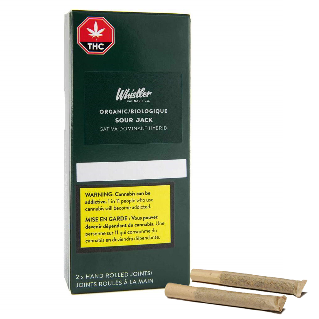 Whistler Cannabis Co. : SOUR JACK PRE-ROLL (1g)