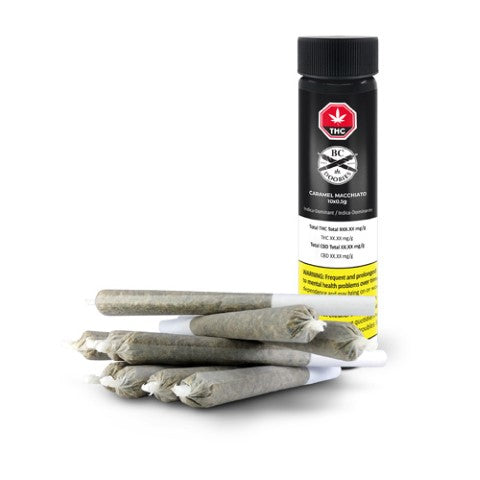 Bc Doobies : Caramel Macchiato Pre-Rolls (10x0.5g)