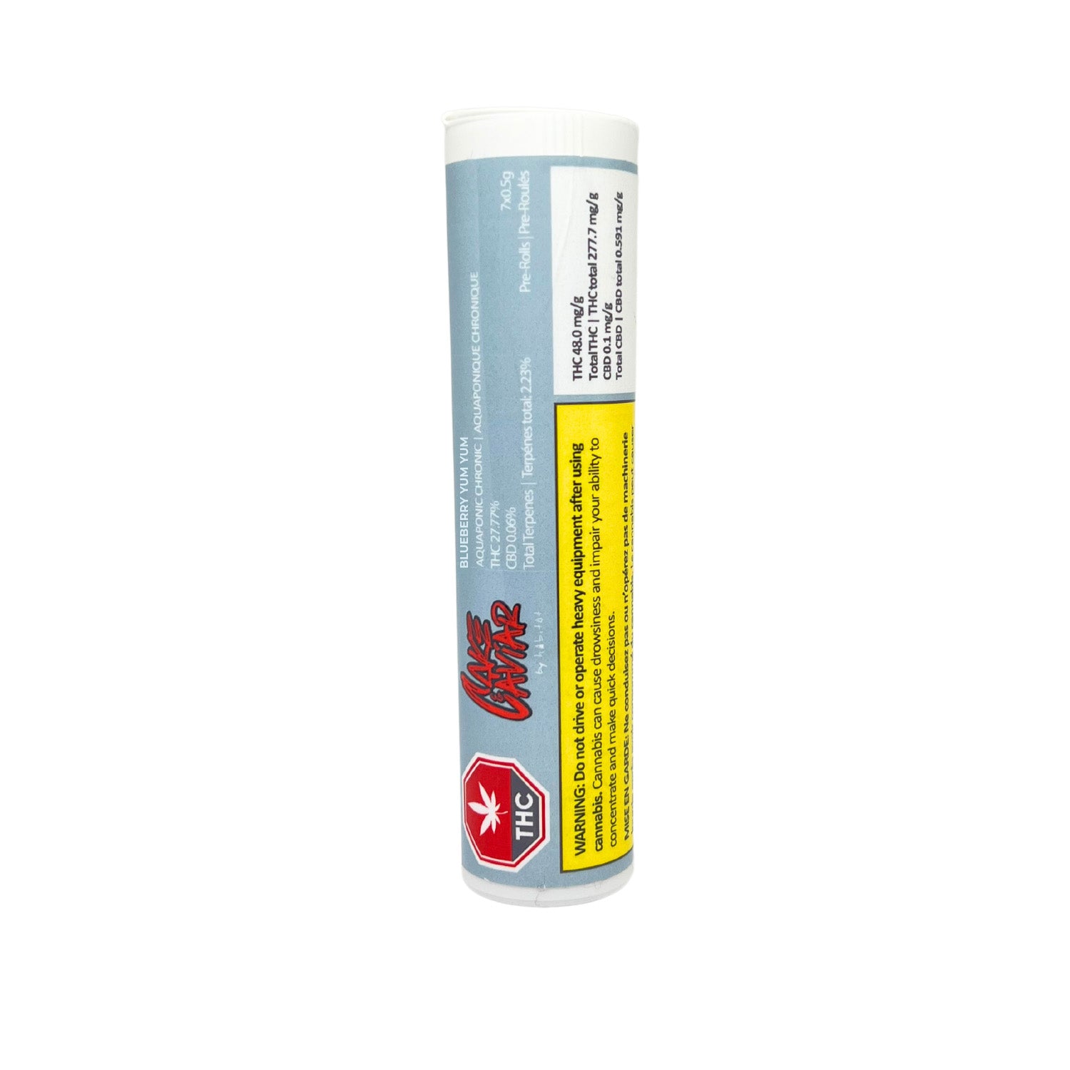 Cake & Caviar By Habitat - Organic Blueberry Yum Yum Pre-Rolls - 3.5G