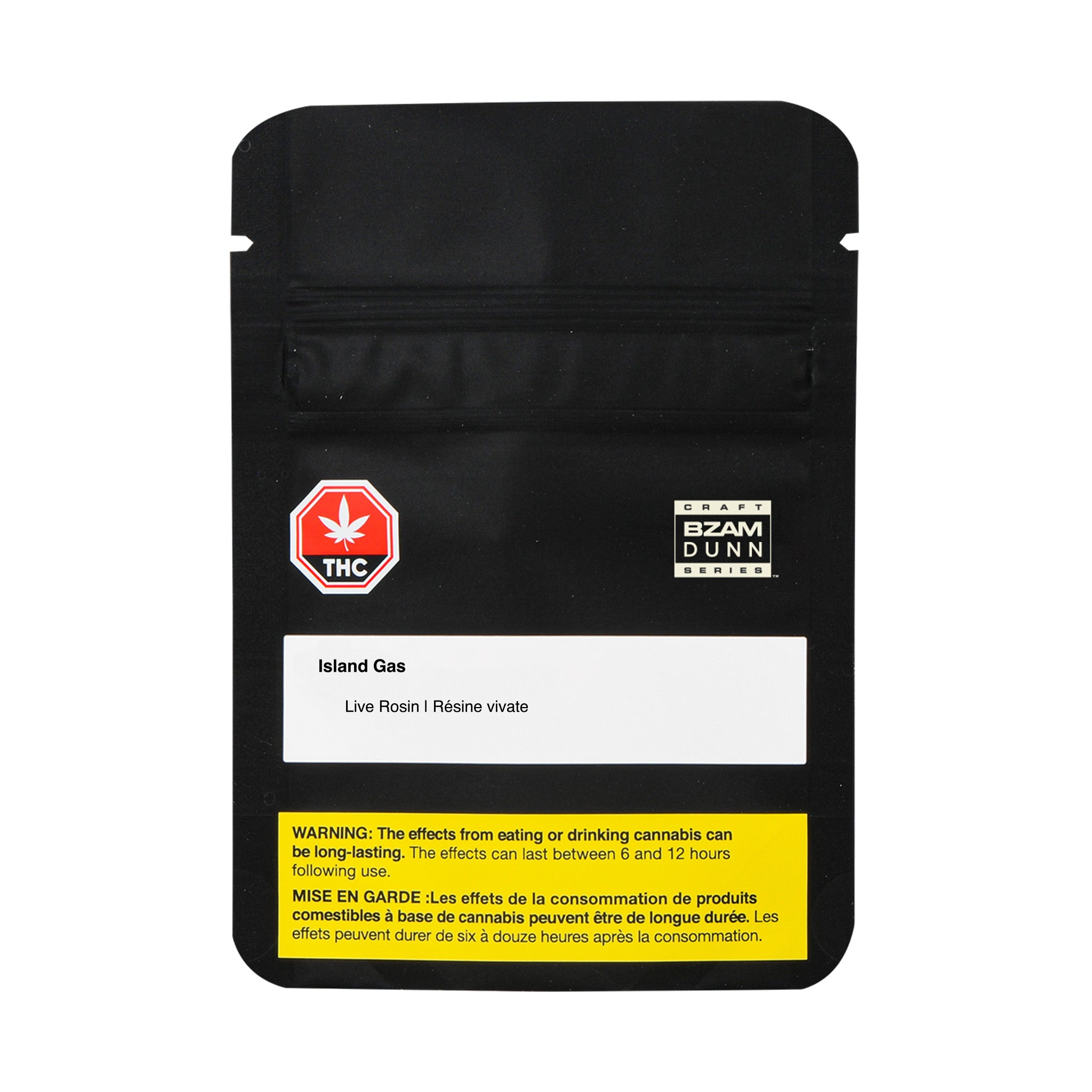 BZAM X DUNN : ISLAND GAS ROSIN - BZAM X DUNN : ISLAND GAS ROSIN (G)