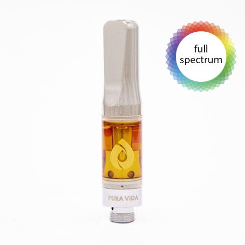 PURA VIDA : CBD 4:1 HONEY OIL CARTRIDGE - CBD 4:1 HONEY OIL CARTRIDGE (0.5g)