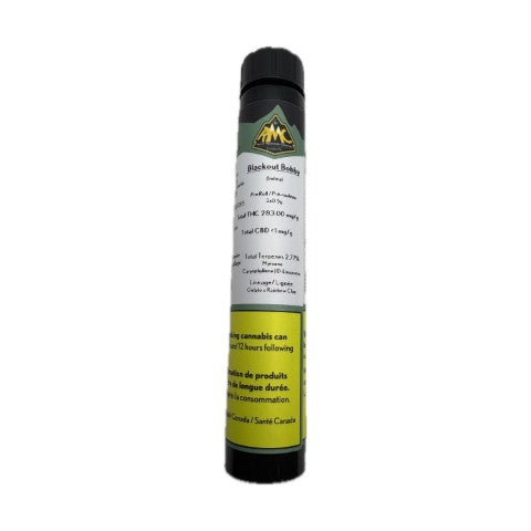 Rocky Mountain Cannabis - Blackout Bobby Pre-Rolls - 1G
