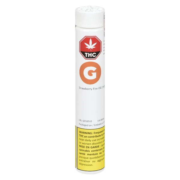 Gage Cannabis Co : STRAWBERRY FIRE OG PRE-ROLL (1.5g)