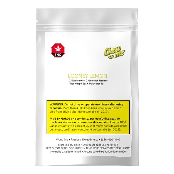 CHEW ME : GUMMIES - CHEW ME : LOONEY LEMON GUMMIES (2x5mg)