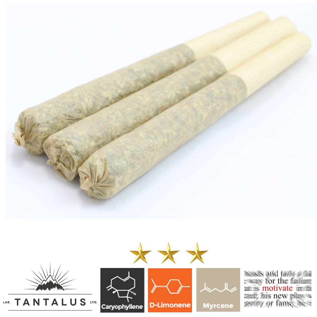 TANTALUS : COASTAL SAGE PRE-ROLLS - COASTAL SAGE PRE-ROLLS ( 3x0.5g)