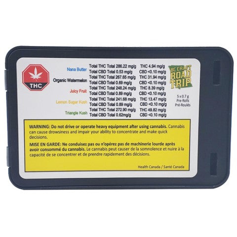 Cannabis Countdown : 5 Star Sampler Pre-Rolls (5x0.7g)