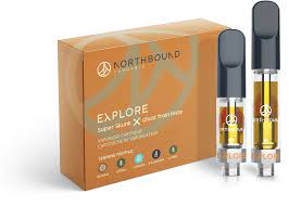 Northbound Cannabis - Explore Vape Cartridge - Ghost Train Haze X Super Skunk - Hybrid 0.94G