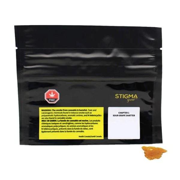 Stigma Grow - Chapter 1 Sour Grape Shatter -  Hybrid 0.5G