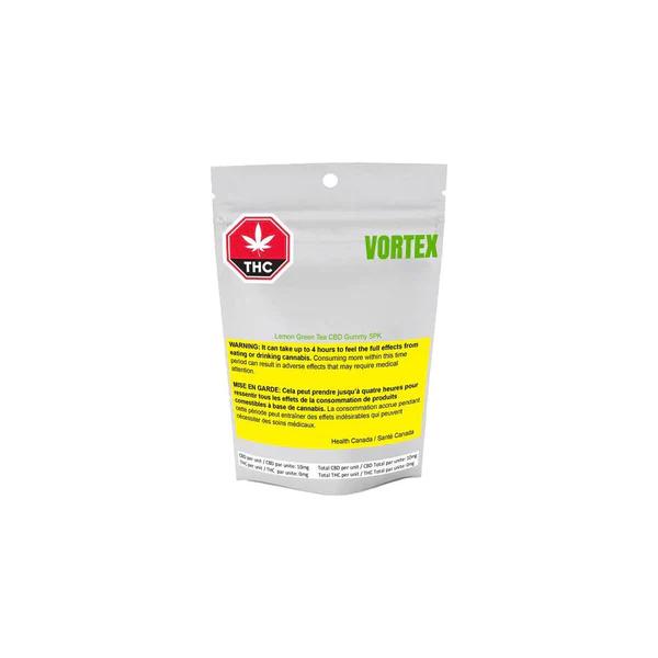 Vortex Cannabis Inc - Lemon Green Tea Cbd Gummy -  Indica 125G