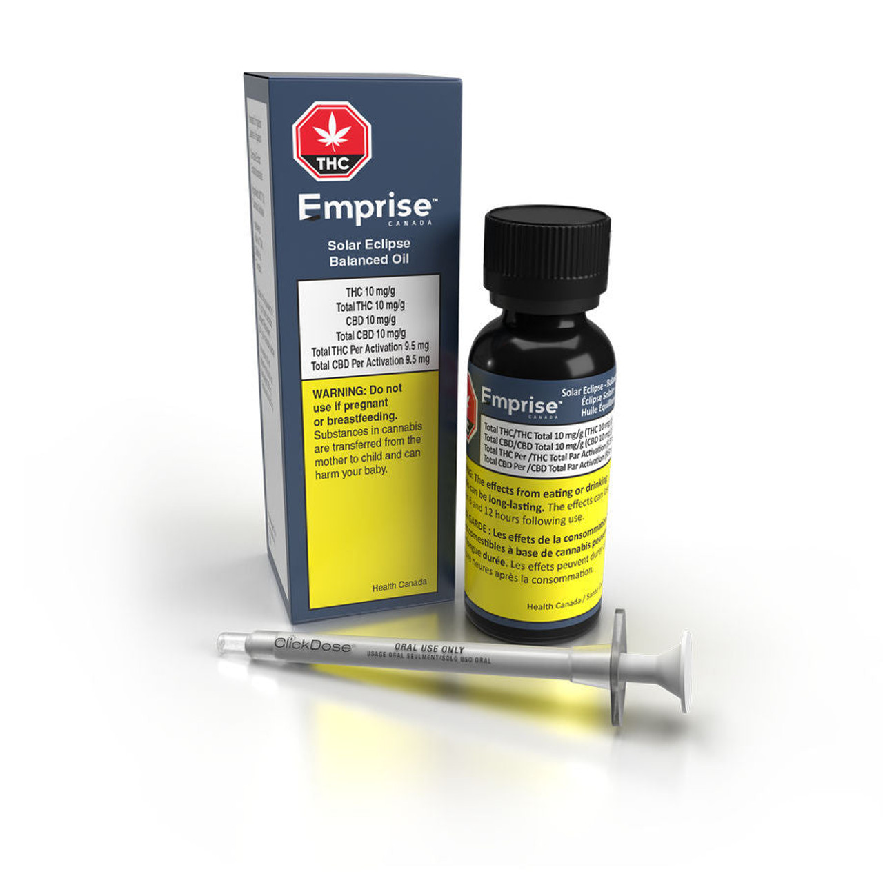 Emprise Canada : SOLAR ECLIPSE BALANCED OIL - SOLAR ECLIPSE BALANCED OIL (10mg THC/CBD)