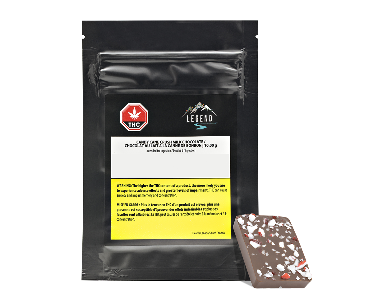 Legend - Candy Cane Crush Cbd 1:20 Milk Chocolate -  Blend 10G