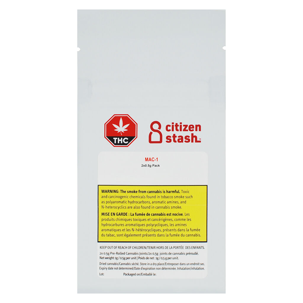 CITIZEN STASH : MAC 1 PRE ROLL (1g)