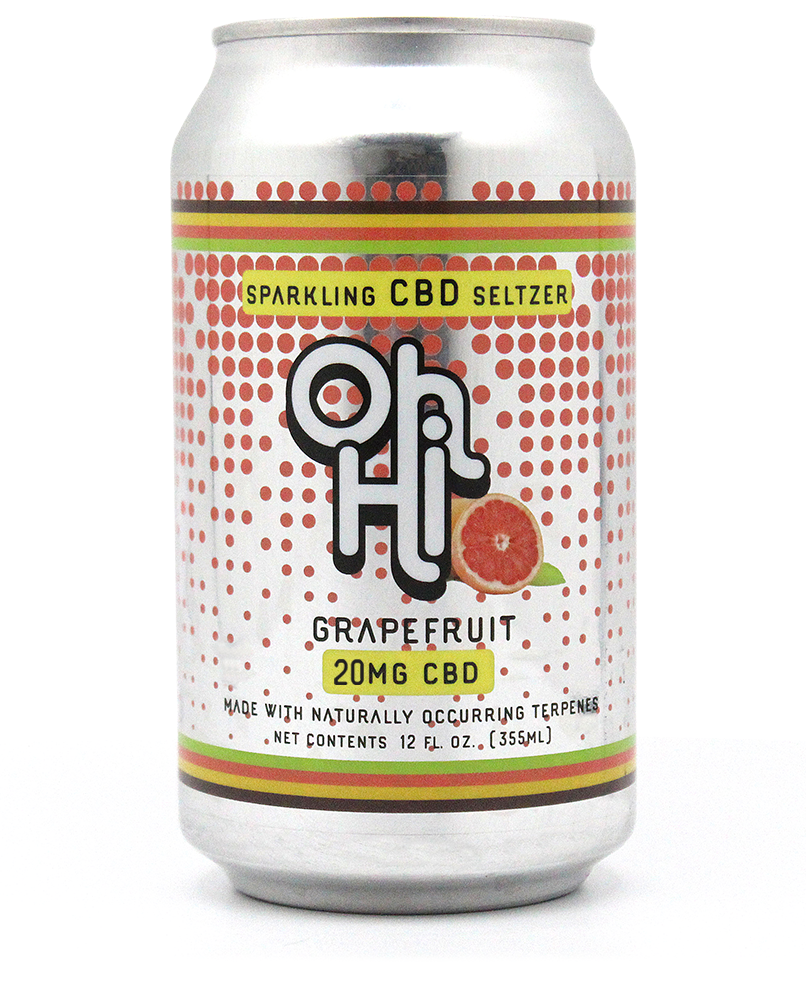 Impromptu - Thc Grapefruit Seltzer Standard Can -  Hybrid 350Ml