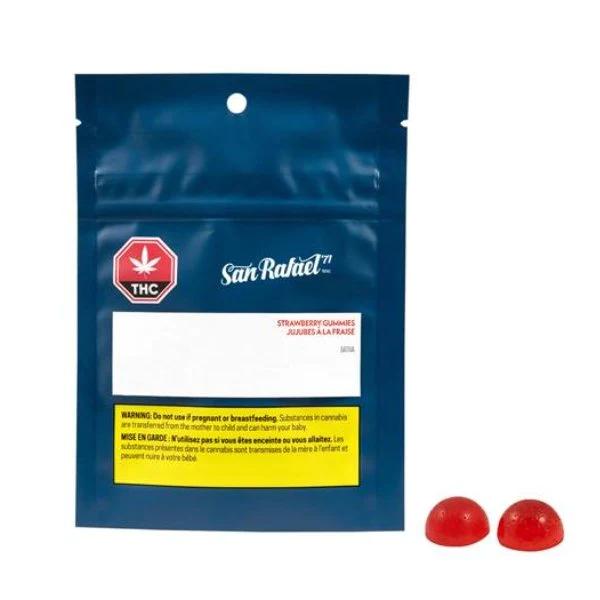 San Rafael '71 : STRAWBERRY GUMMIES - STRAWBERRY GUMMIES (2x5mg)