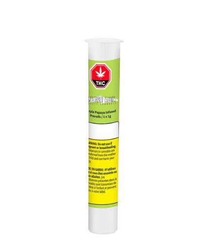 Weathered Islands Craft Cannabis - Purple Papaya Diamond Infused Pre-Roll -   1G