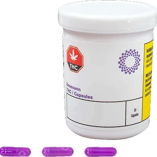 DOSECANN : THC CAPSULES (BLEND) - DOSECANN : THC CAPSULES (2.5mg)