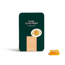PURE SUNFARMS : PEACH NECTAR CBD GUMMIES (10x10mg)