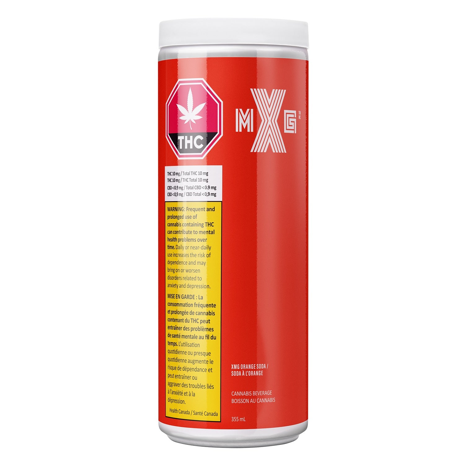 Hexo - Xmg Orange Soda - Blend 355Ml
