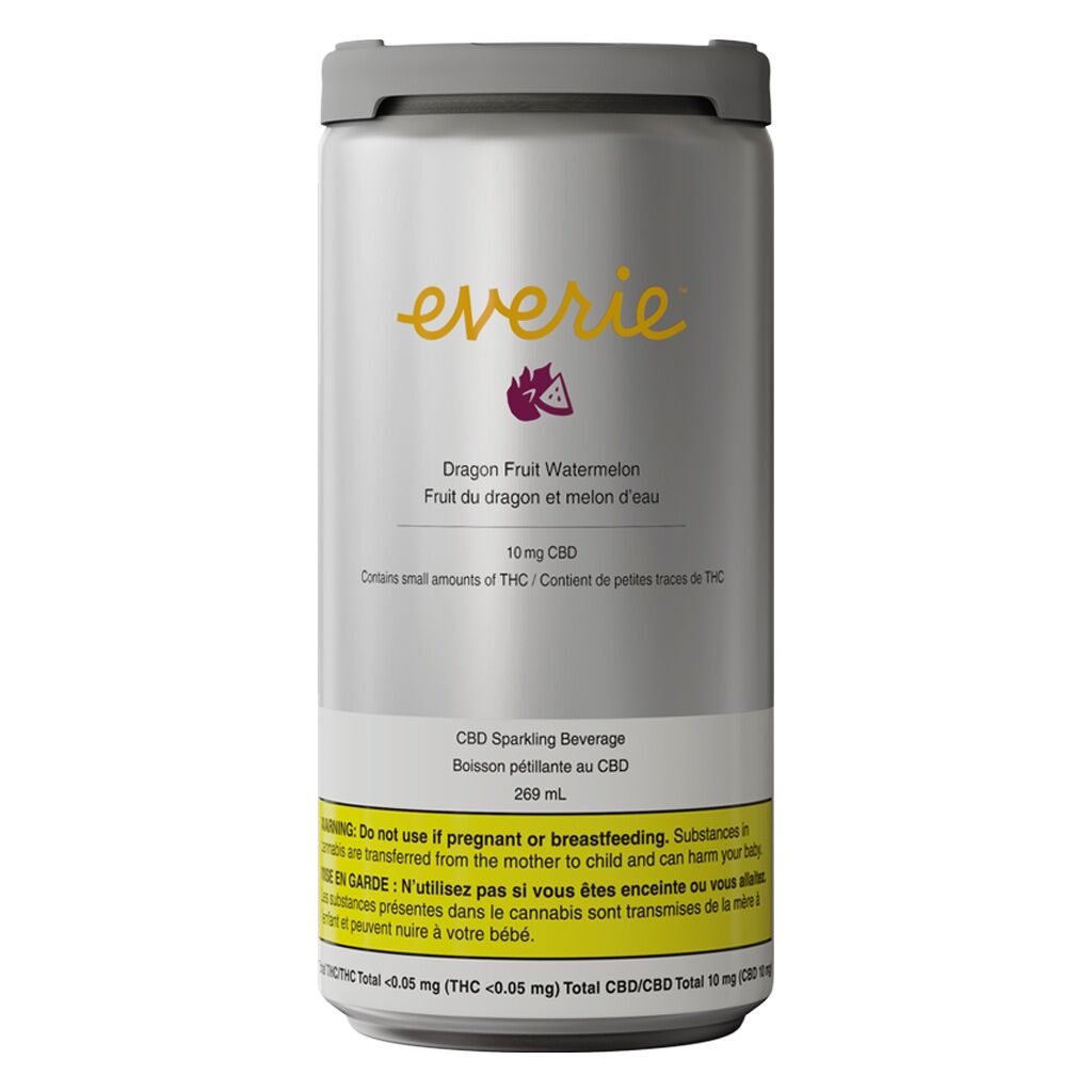 Everie : EVERIE-DRAGON FRUT WATRMELN CBD SPA BEVE (269mL)