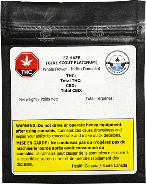 DYKSTRA GREENHOUSES : EZ HAZE GIRL SCOUT PLATINUM