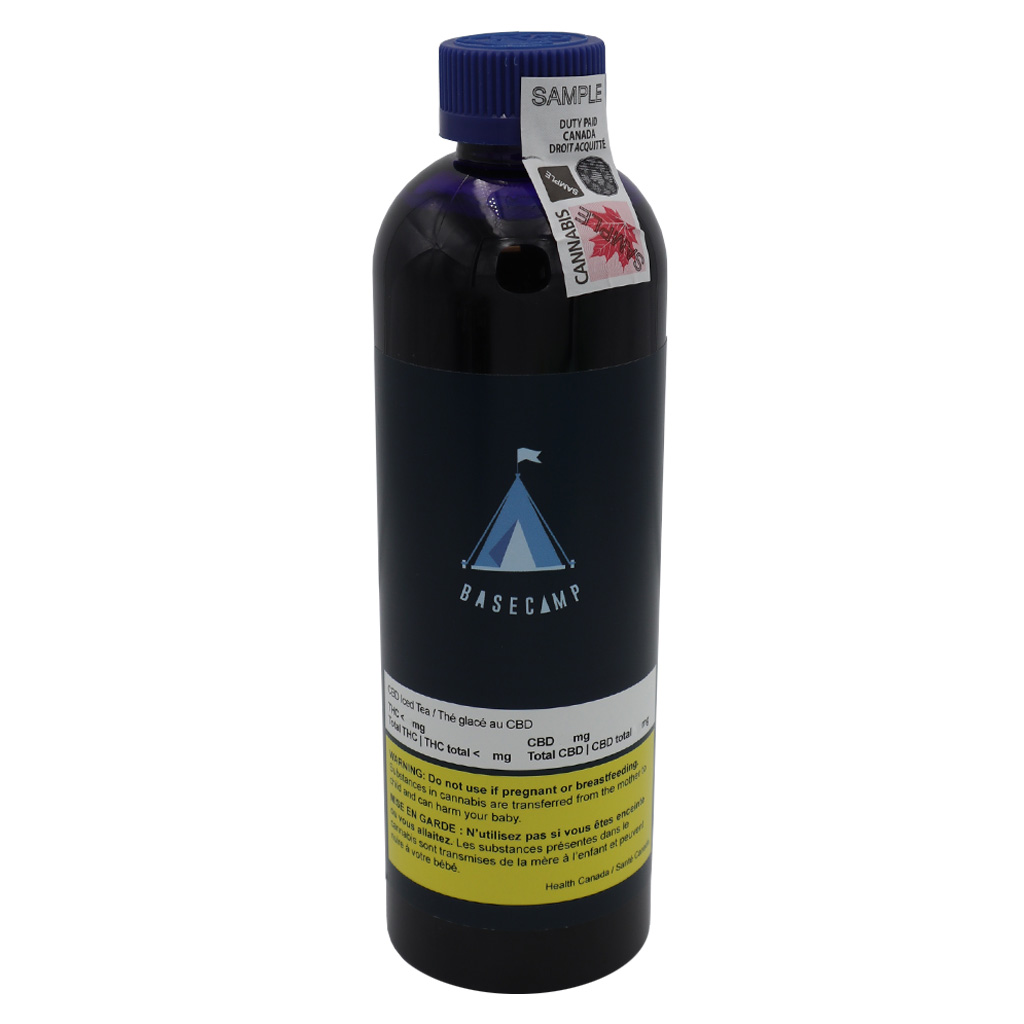 A1 CANNABIS : BASECAMP CBD LEMON ICED TEA (15mg)