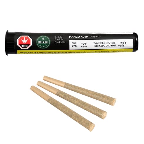 Greenseal - Chemdawg Ultra Pre-Rolls -  Sativa 1.5G
