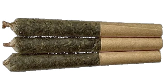 JUST KUSH BANGERS : ICE WRECK TERPSAUCE INSFUSED PRE-ROLLS (3x0.5g)