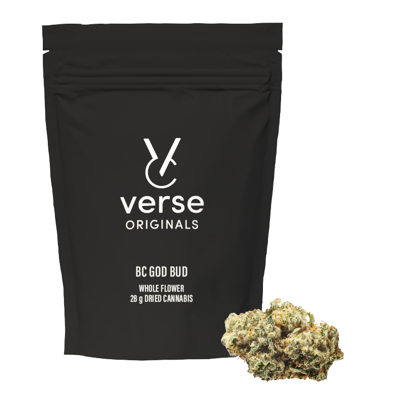 Verse Originals - Bc God Bud -  Indica 28G