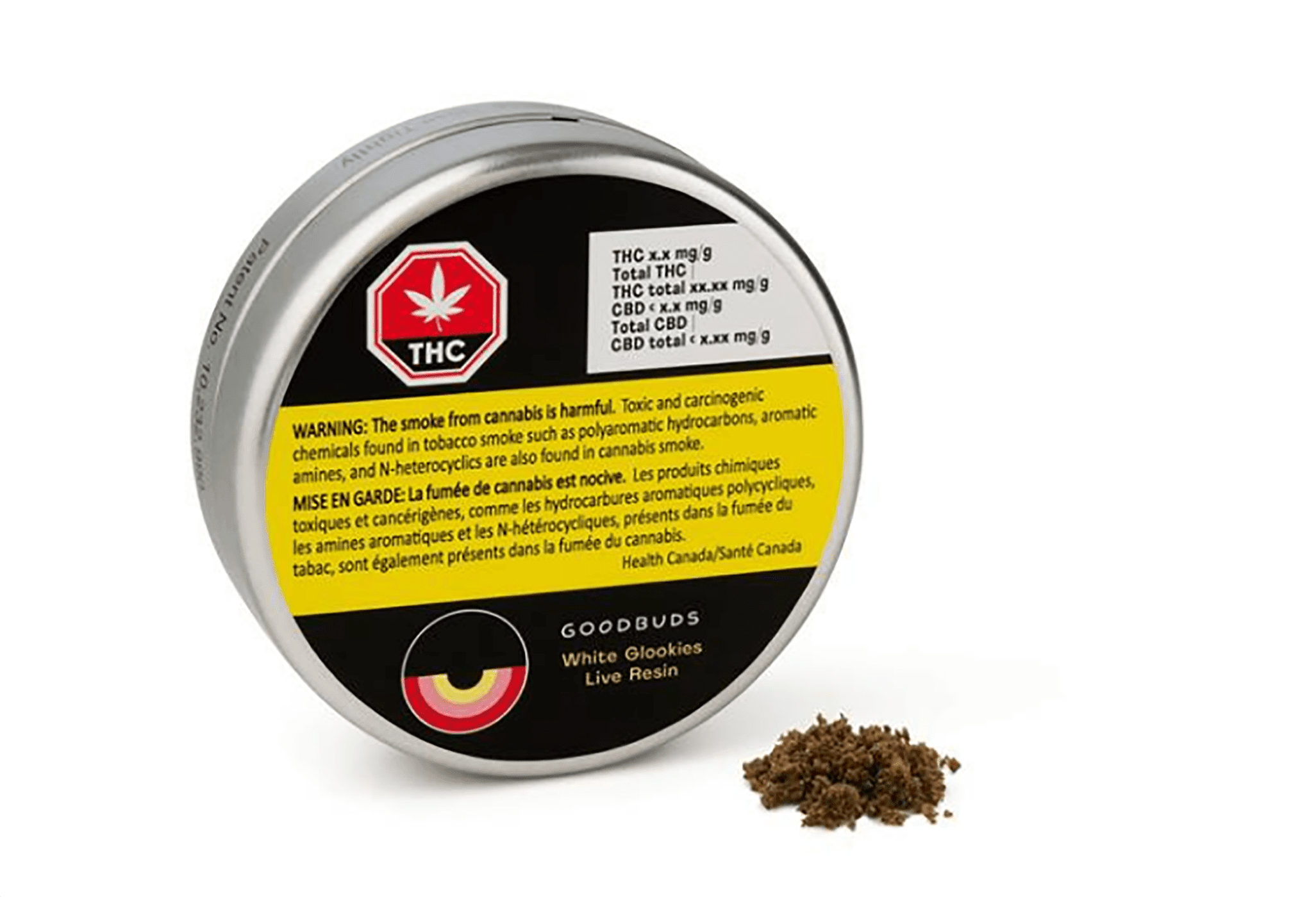 Good Buds Company - White Glookies Live Hash - Hybrid 0.5G