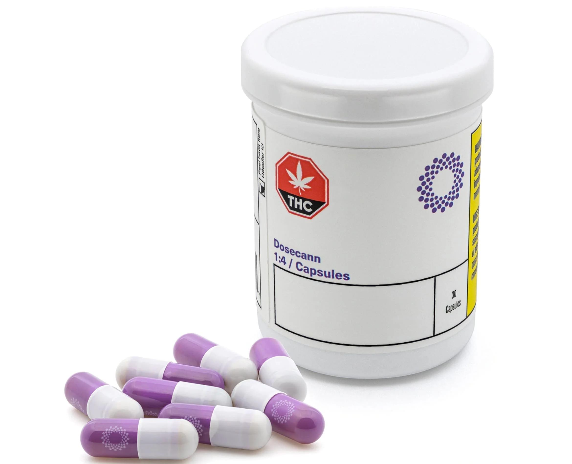Dosecann - Dosecann 1:4 Capsules - Blend - Hybrid 30Ea